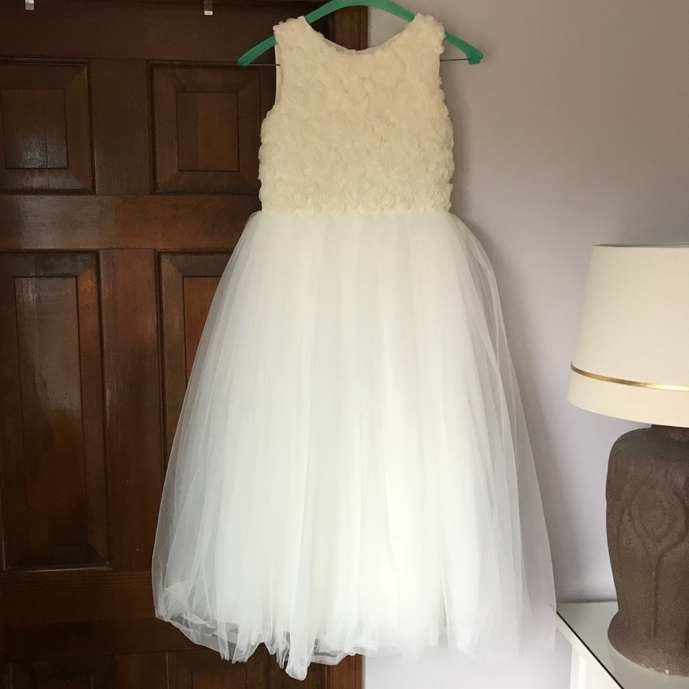 Ivory Flower Girl Dress